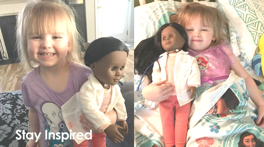 Little Girl Defends Her Doll
