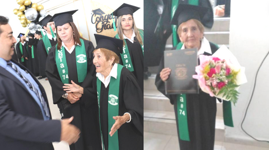 84 Year Old Grandma Earns High School Diploma