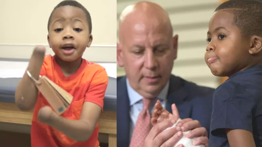 Boy With No Hands Finally Gets A Pair