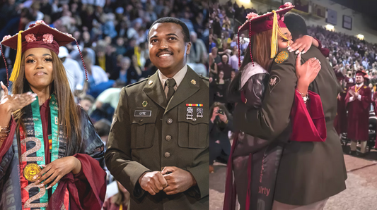 Brother Surprises Sister At Her Graduation