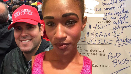 Waitress Surprised To Get A $450 Tip From A Trump Supporter!
