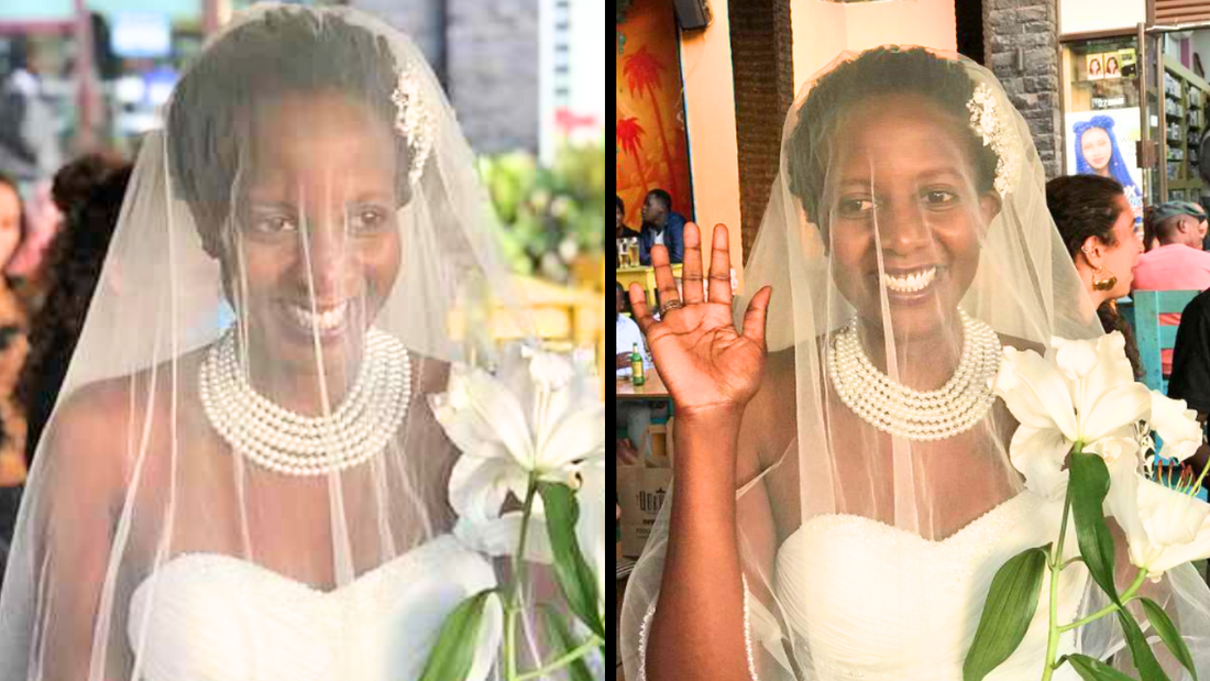 Woman decides not to marry a man and simply marry herself