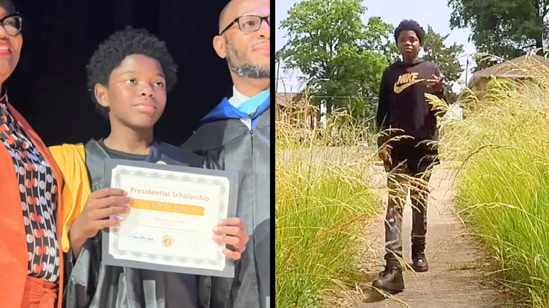 Boy walks 6 miles in torn shoes to get to graduation