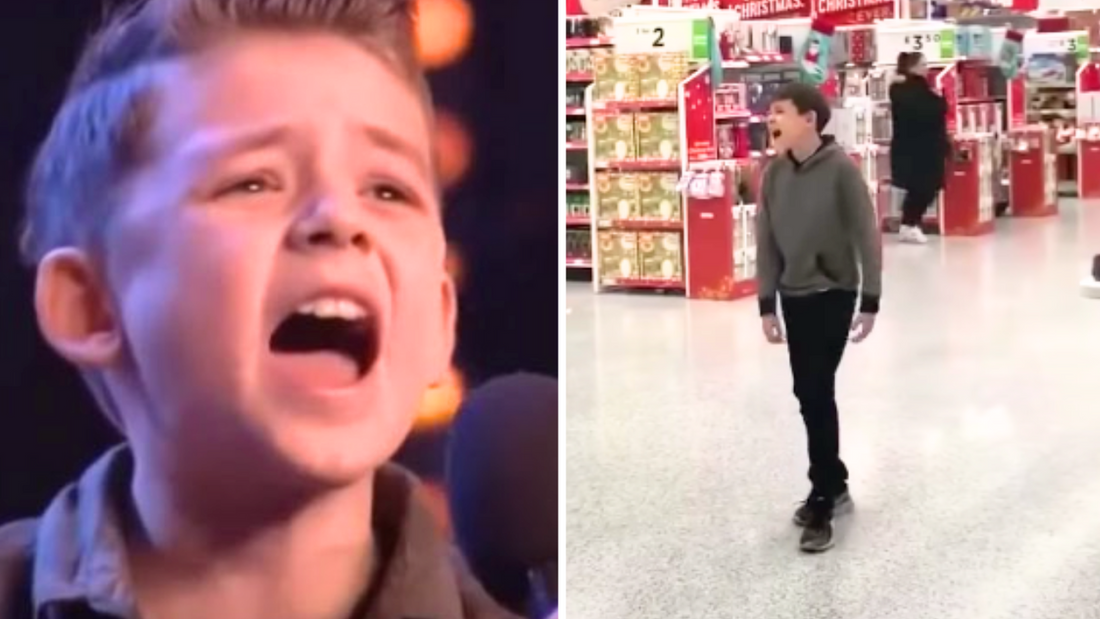 Autistic Boy Goes Viral For Impromptu Song At Grocery Store