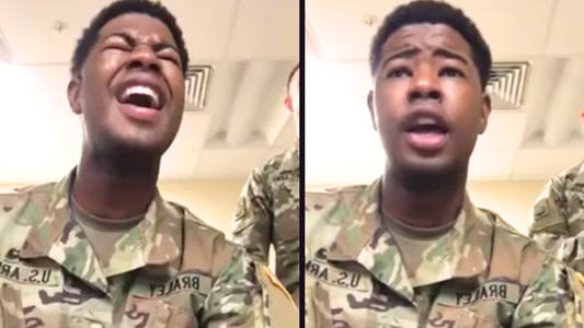 Soldiers Stun With A Cappella Versions Of “Amazing Grace”