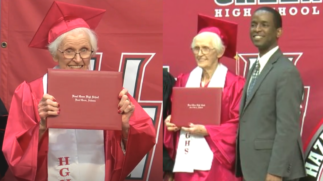 After 79 Years She Finally Graduated High School