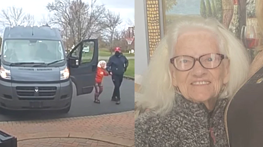Elderly Woman Rescued By Amazon Driver