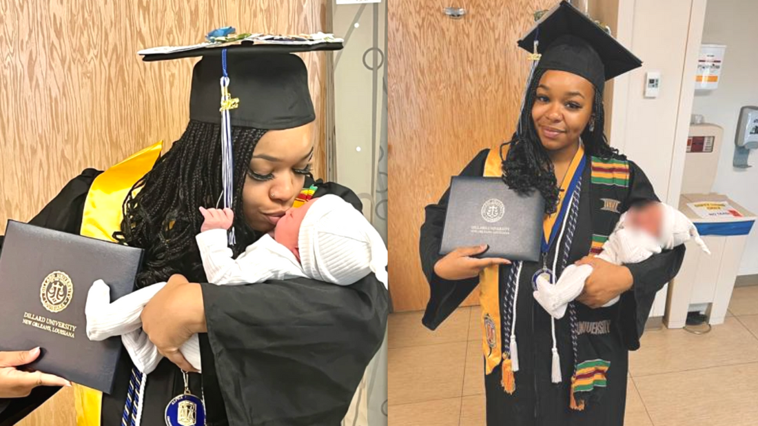 Young Woman Has Baby During Graduation