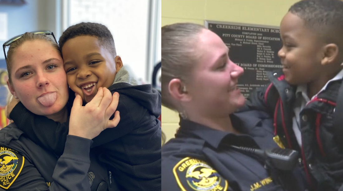 A Kid And A Cop Develop A Beautiful Relationship