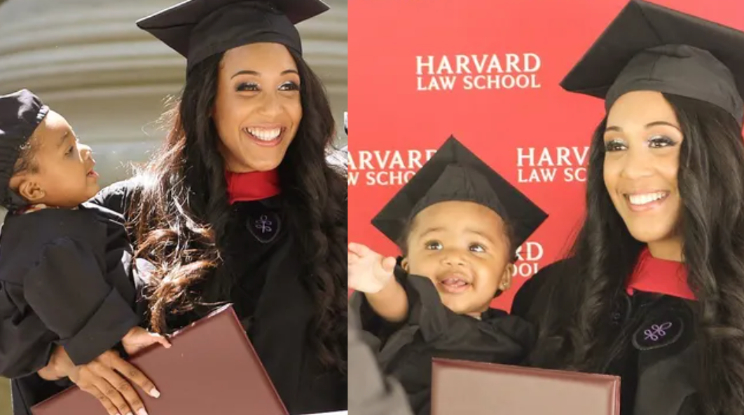 Young Single Mom Graduates From Harvard
