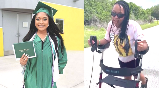 Teen With Brain Injury Walks At Graduation