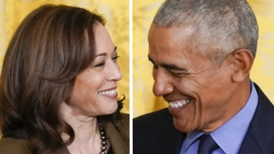 Obama and Karmala have a special moment then this happens